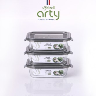 ���� ��Ƽ ������� ���簢 3����Ʈ ���� ���簢�� 400ml 3��